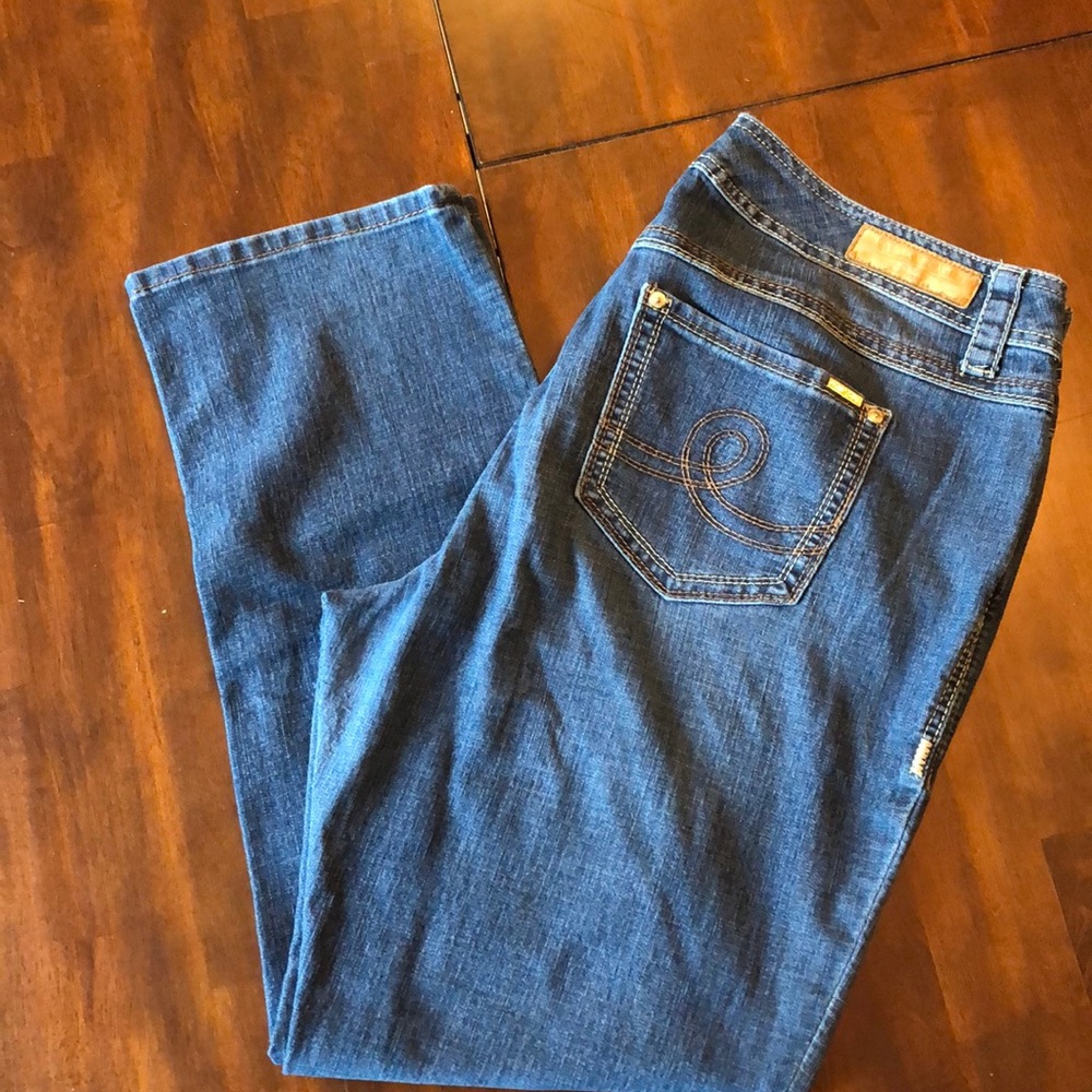 Melissa McCarthy Seven7 Straight Leg Jeans 20W